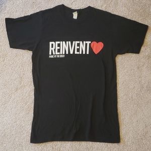 Vintage Panic at the Disco reinvent love tee s